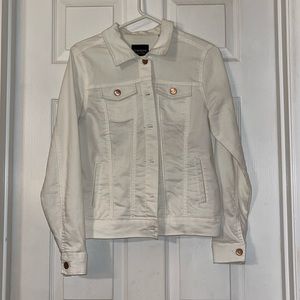 Women’s Catalina White Denim Jacket, Small